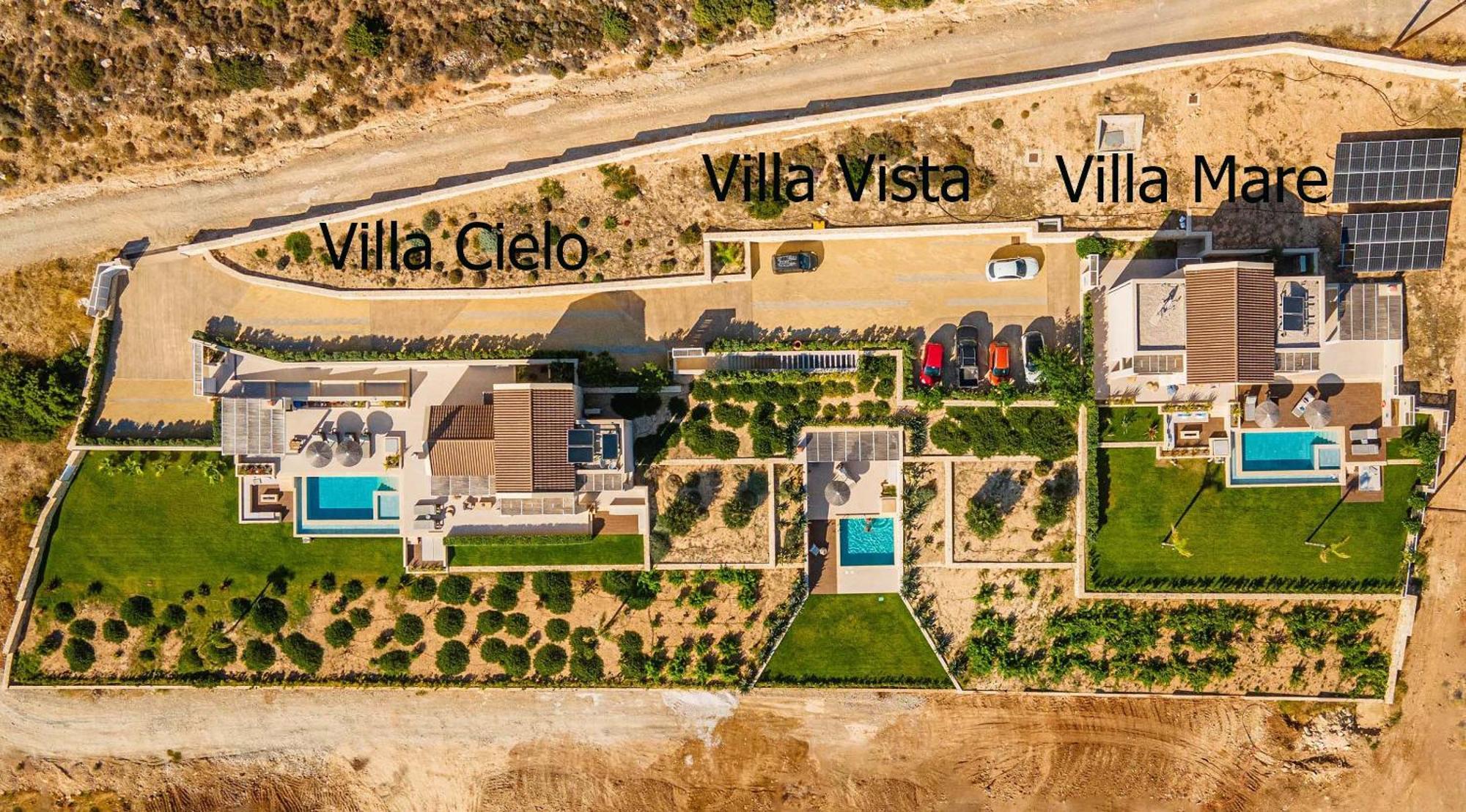 Cielo E Mare Villas I "Free" Heated Pools & Seaview 法拉萨纳 外观 照片